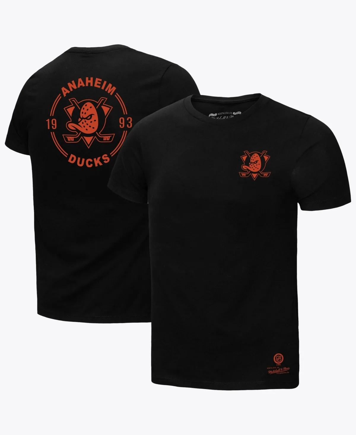 Anaheim Ducks Core Penalty Box 3.0 T-Shirt by Mitchell & Ness