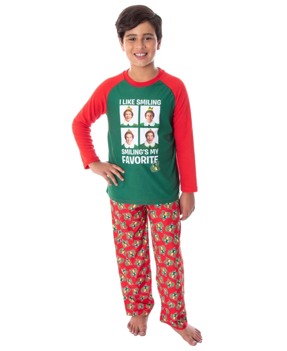 Buddy I Like Smiling, Smilings My Favorite Pajama Set by Elf