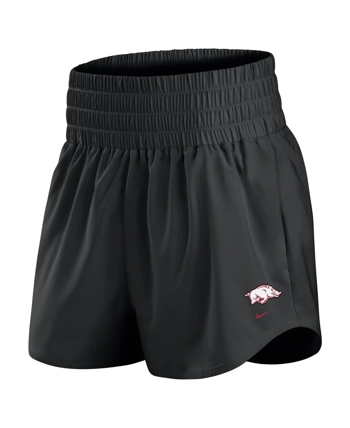 Arkansas Razorbacks High-Rise Dri-Fit Shorts, 3" Inseam by Nike