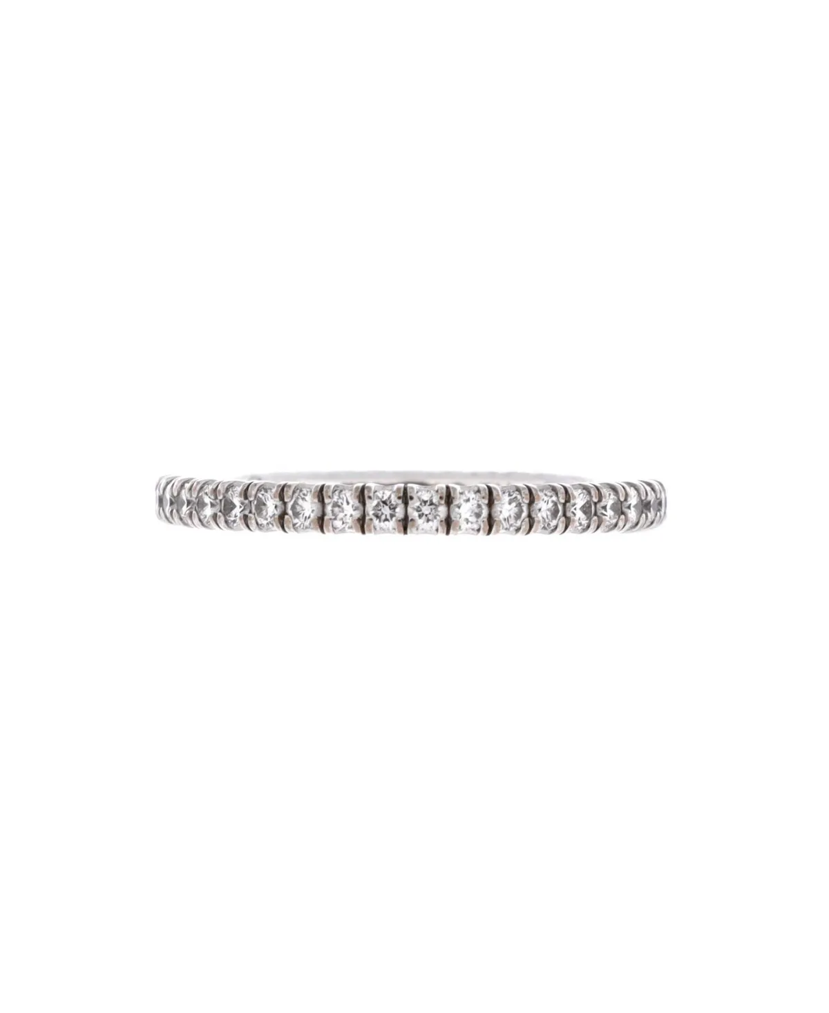 Pre-Owned Cartier Etincelle De Cartier Eternity Wedding Band Ring - 18k White Gold