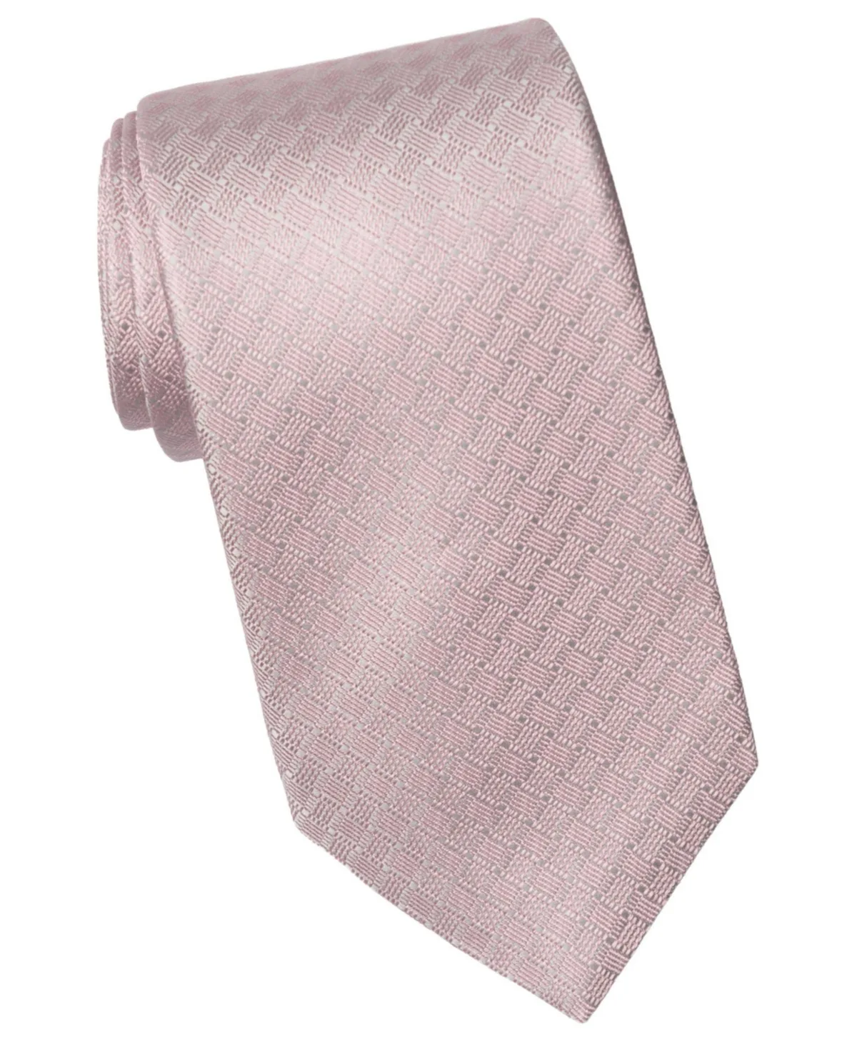 Mancini Extra Long Silk Jacquard Tie by Elizabetta