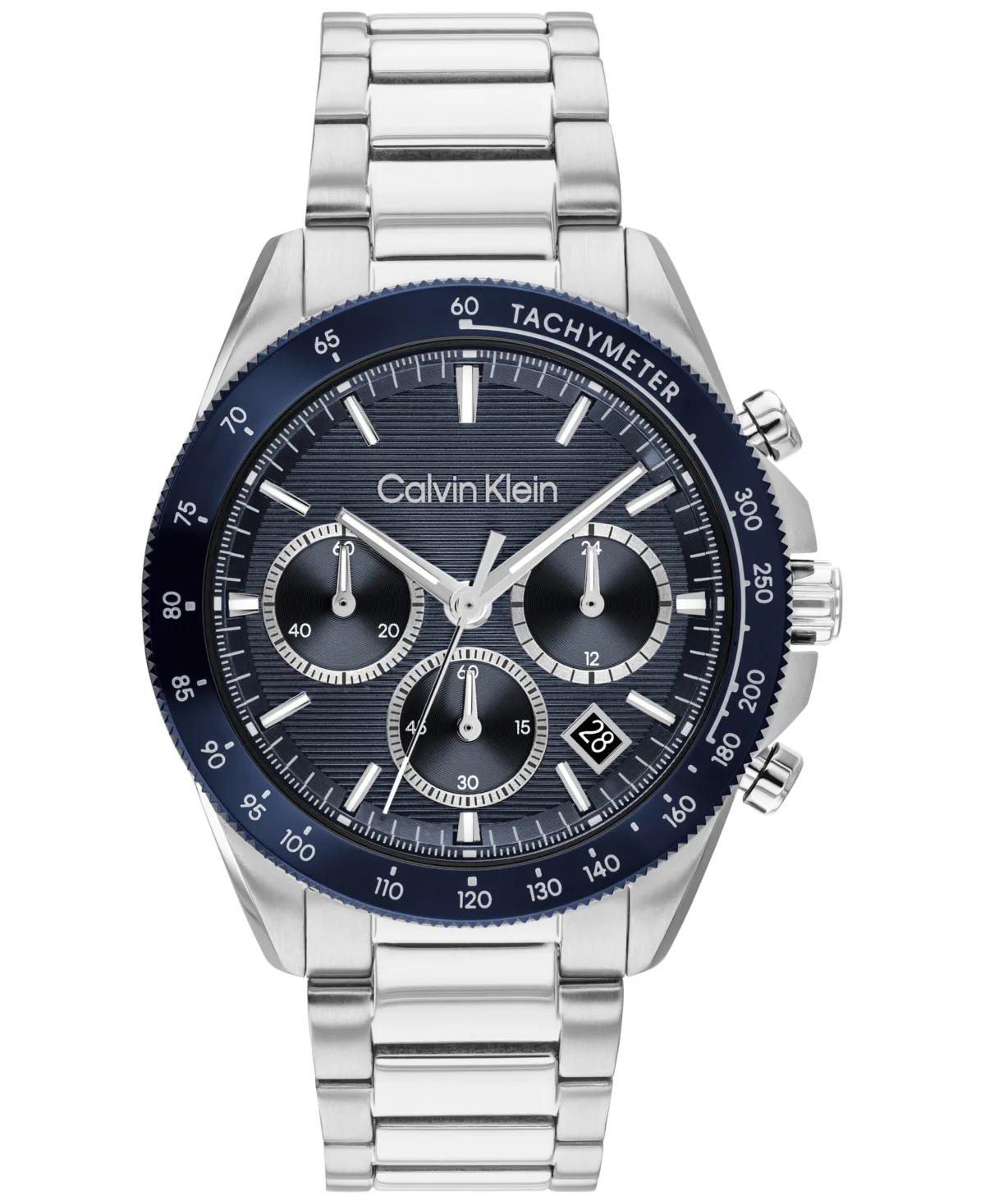 Sport Chronograph Quartz Stainless Steel Watch, 40mm