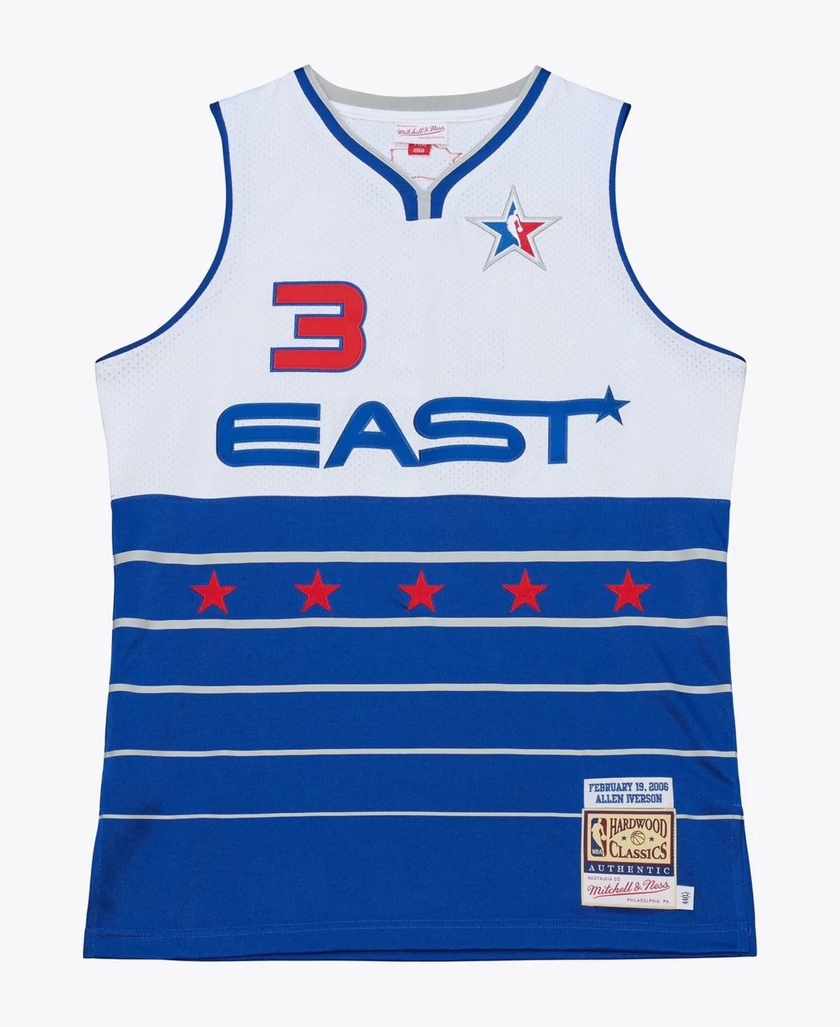 Allen Iverson 2006 NBA All-Star Game Authentic Jersey by Mitchell & Ness