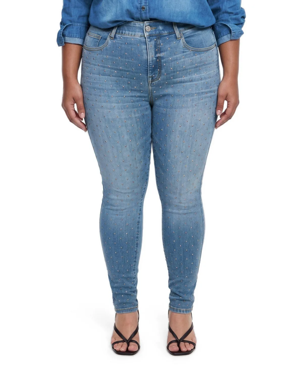 Bombshell High-Rise Skinny Jeans