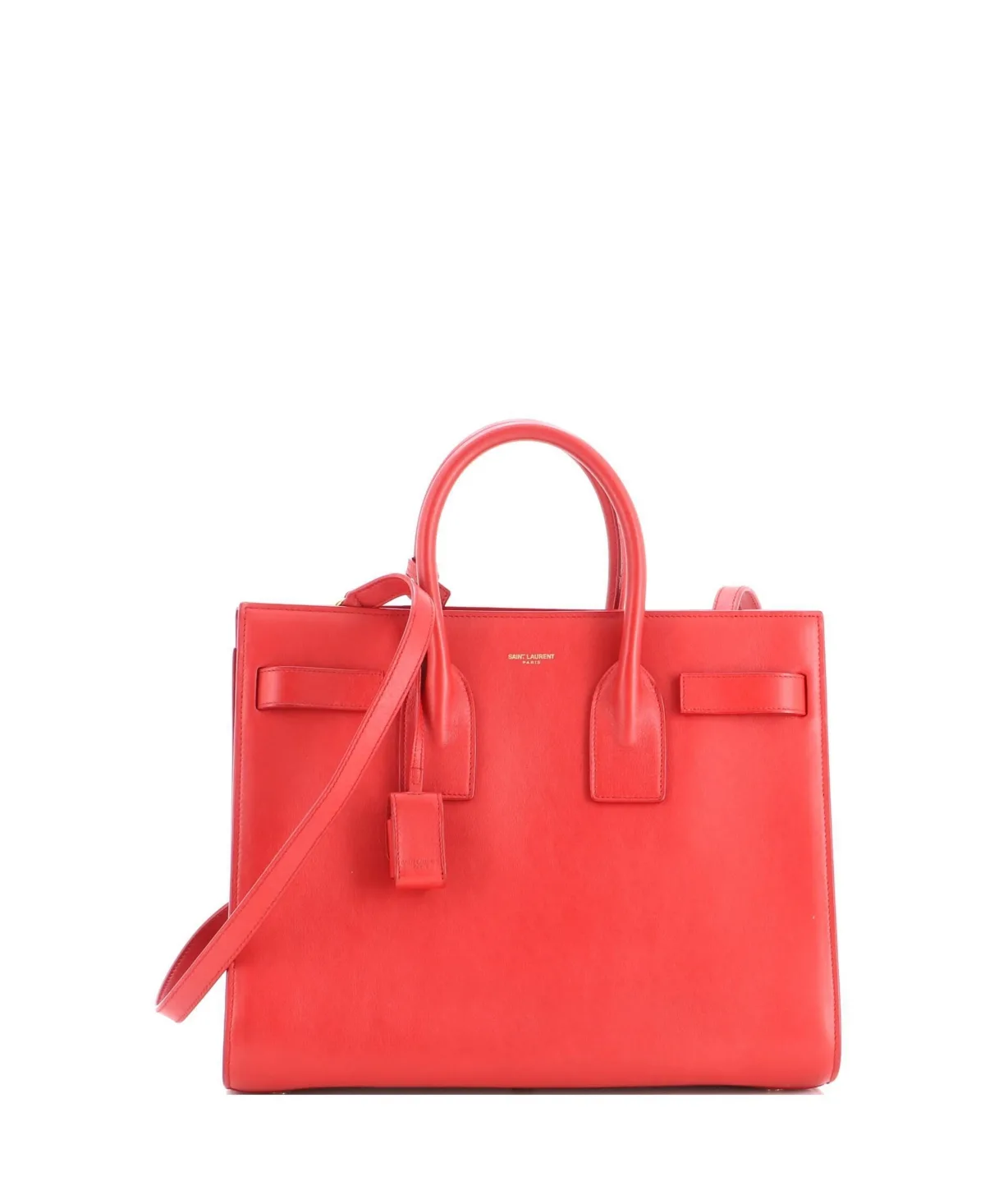 Pre-Owned Saint Laurent Small Sac De Jour Nm Leather Tote, 12.5W x 10H x 5D