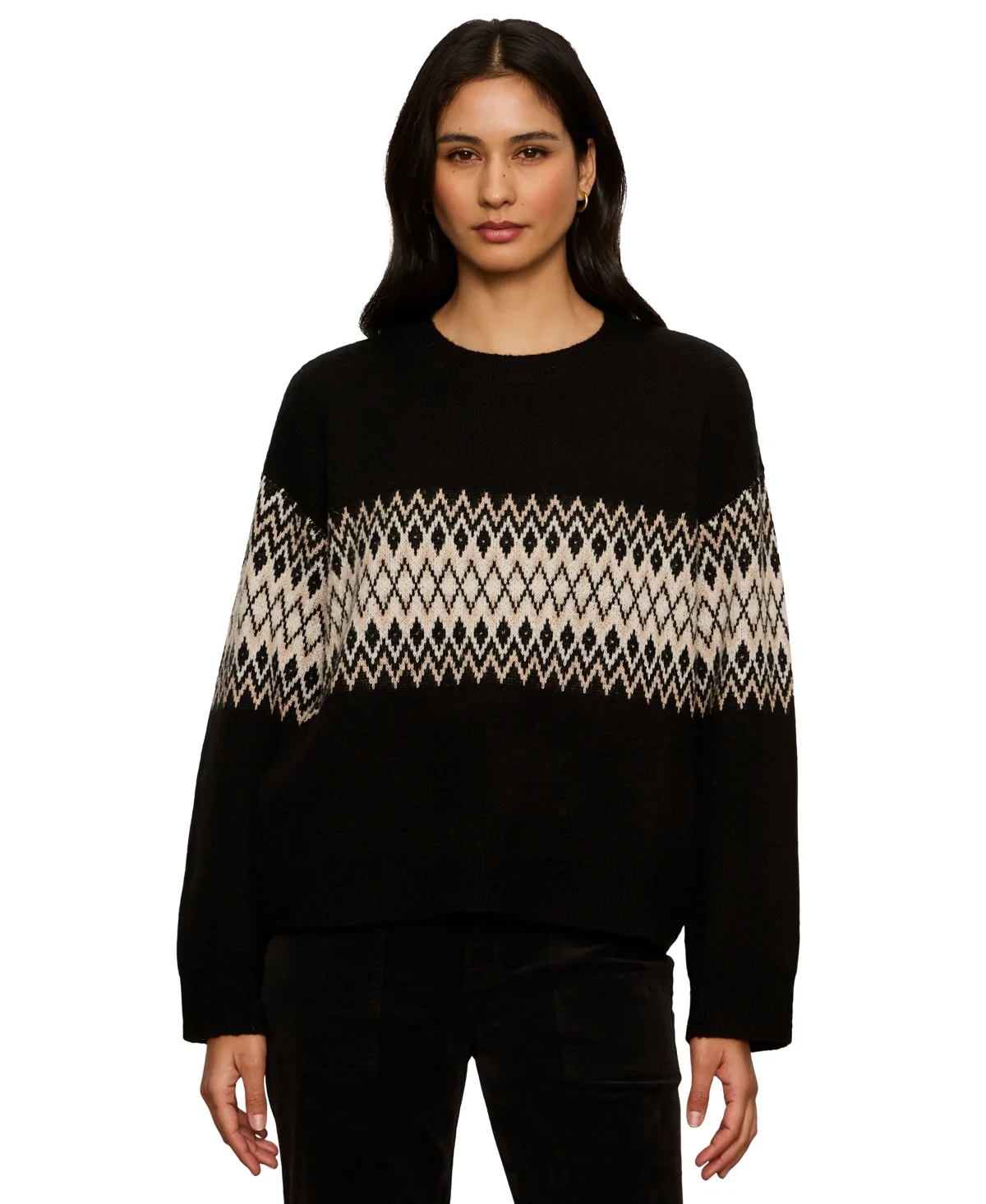Oversized Crewneck Pullover Sweater by Sanctuary