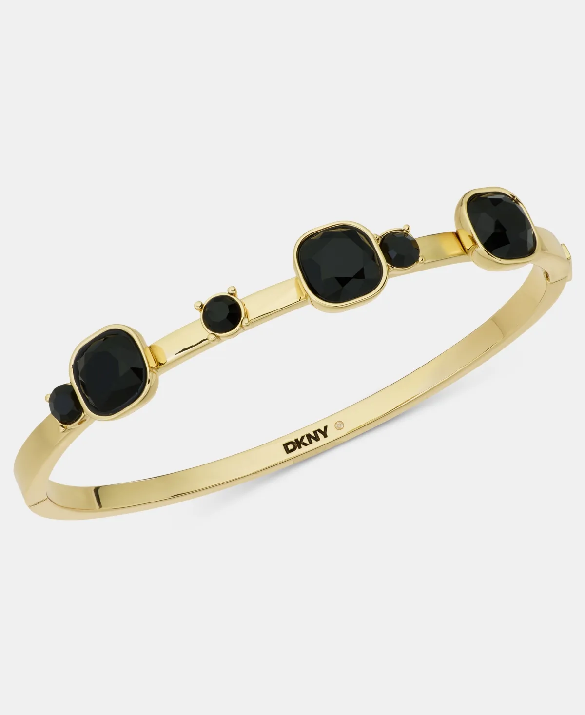 Minimalist Crystal Scatter Stone Bracelet by DKNY