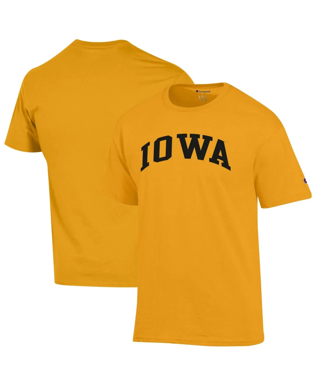 Iowa Hawkeyes Screen Print Short-Sleeve T-Shirt by Champion