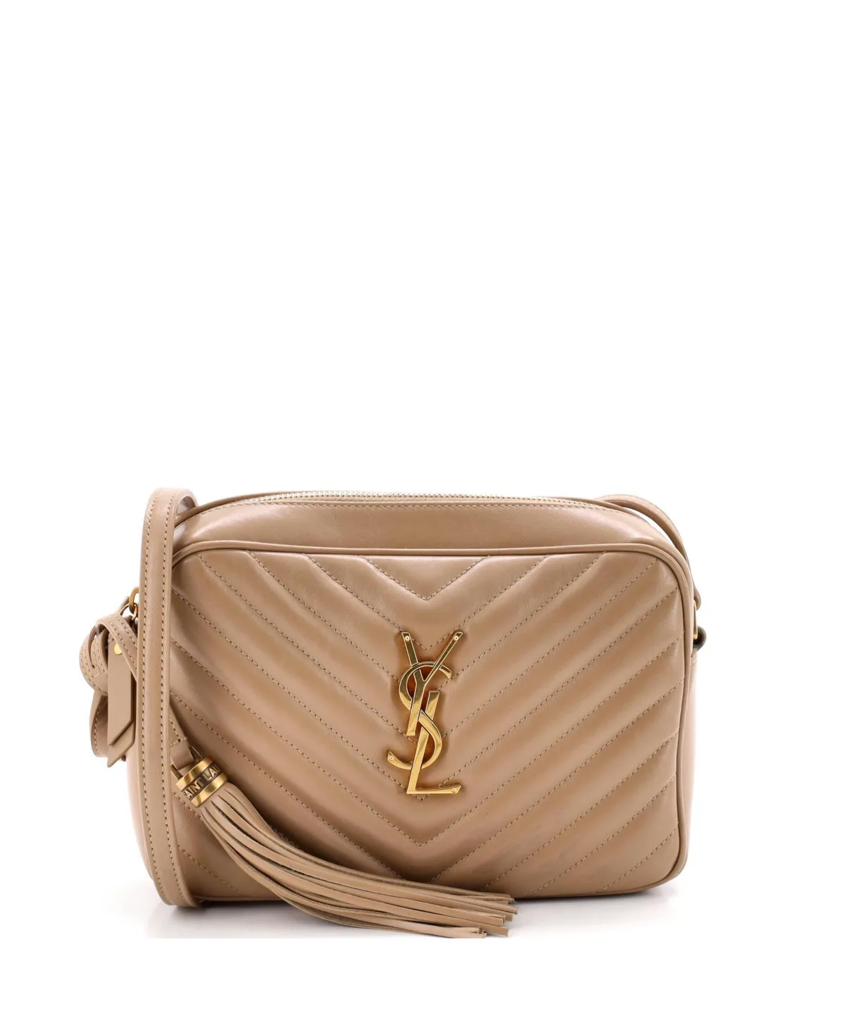 Pre-Owned Small Lou Camera Bag Matelasse Chevron Leather