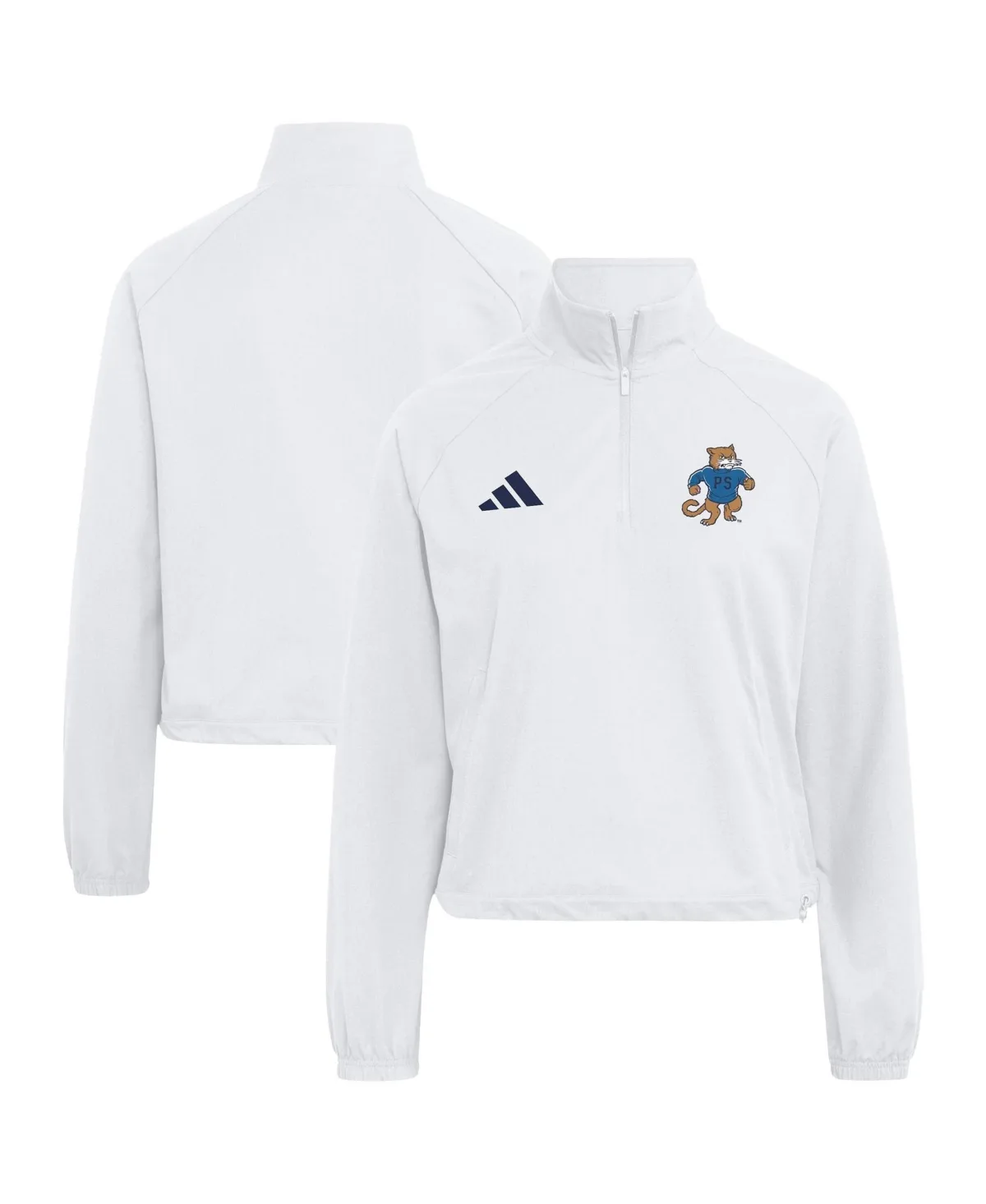 Penn State Nittany Lions Ultimate365 Woven Quarter-Zip Raglan Pullover by adidas