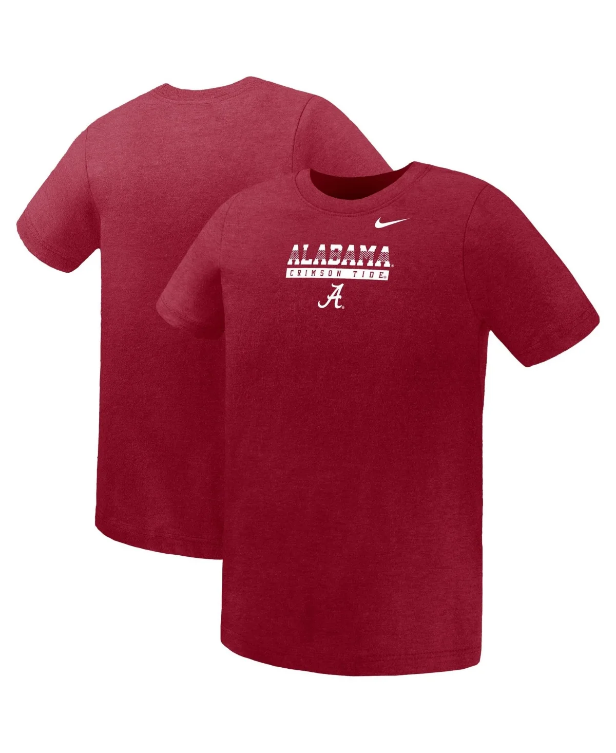 Alabama Crimson Tide Legend Screen-Print Graphics T-Shirt by Nike