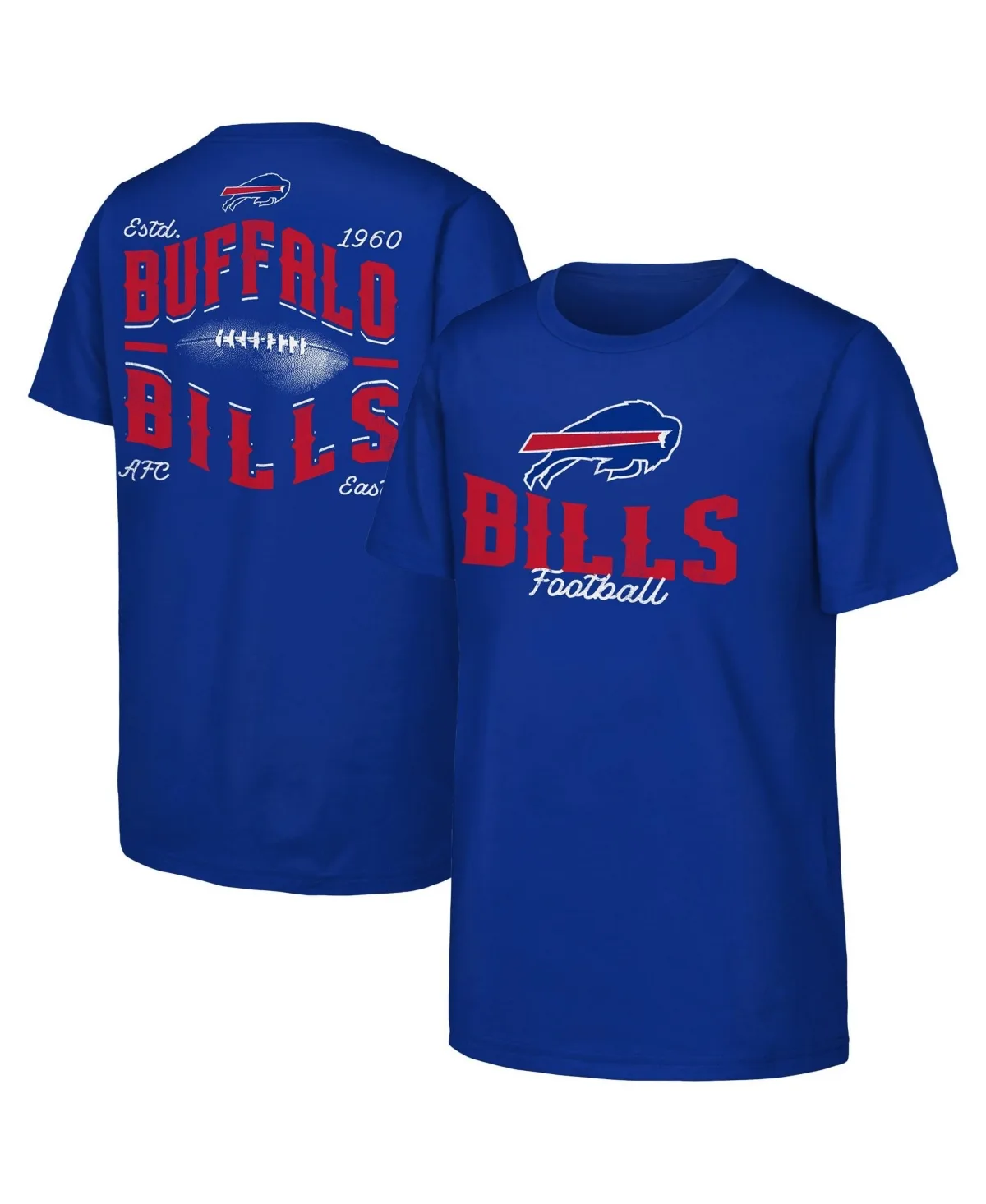 Buffalo Bills Top Pick Short-Sleeve Screen Print T-Shirt by Outerstuff
