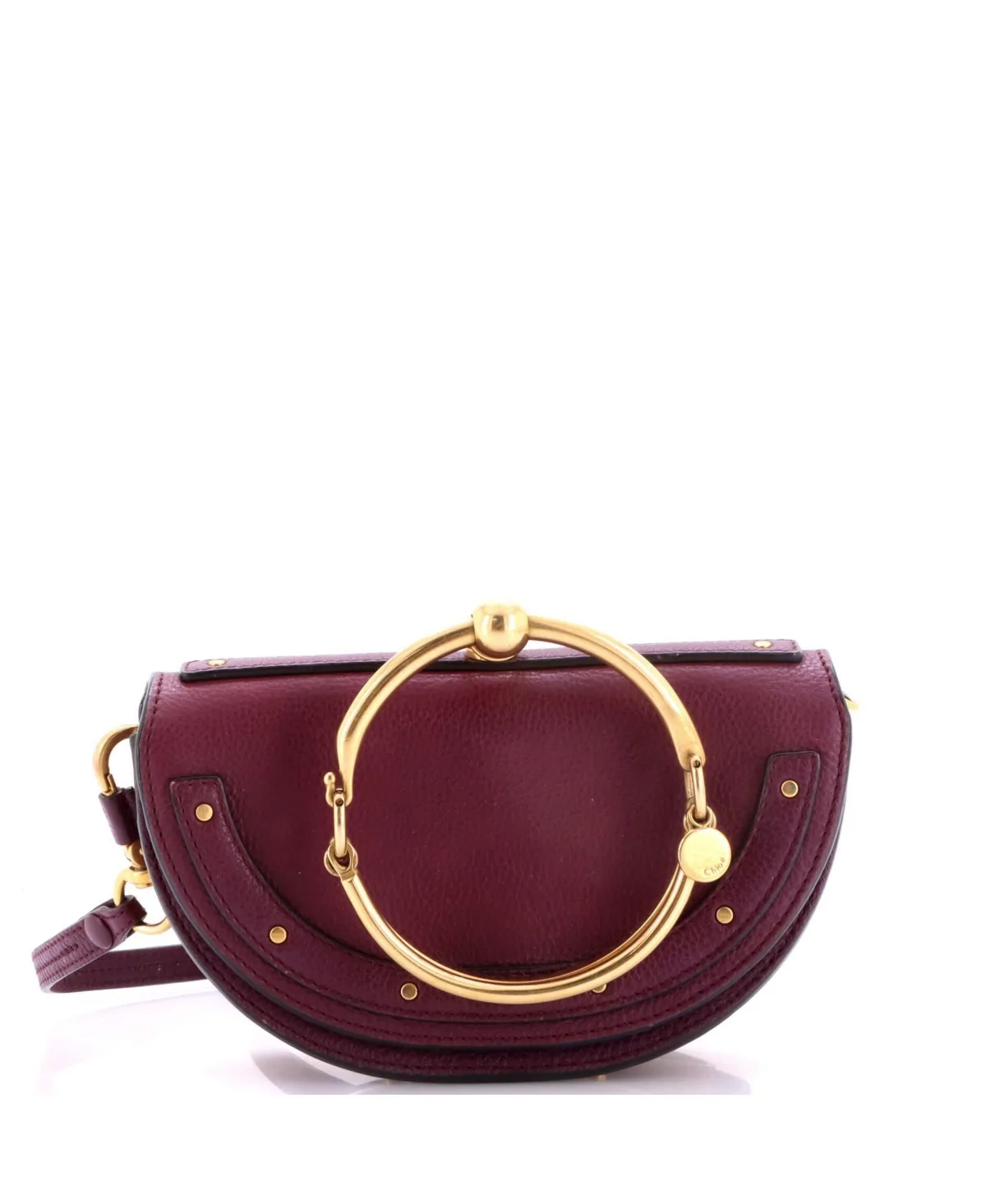 Pre-Owned Chloe Mini Nile Crossbody Bag Leather by Chloé