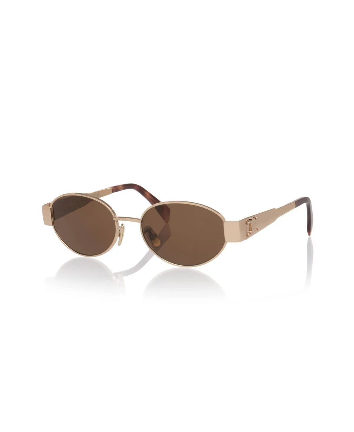 Celine Triomphe Metal Sunglasses, CL40235U
