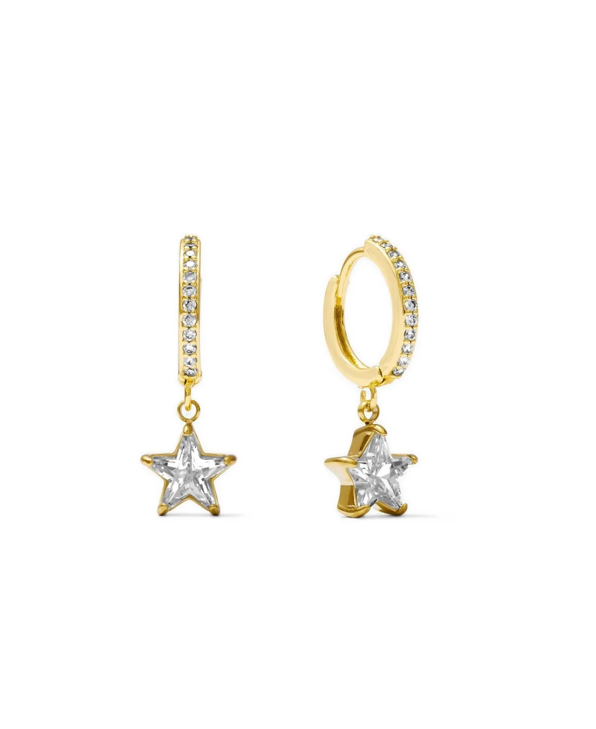 Sterren Star Earrings, Gold Tone by Joey Baby