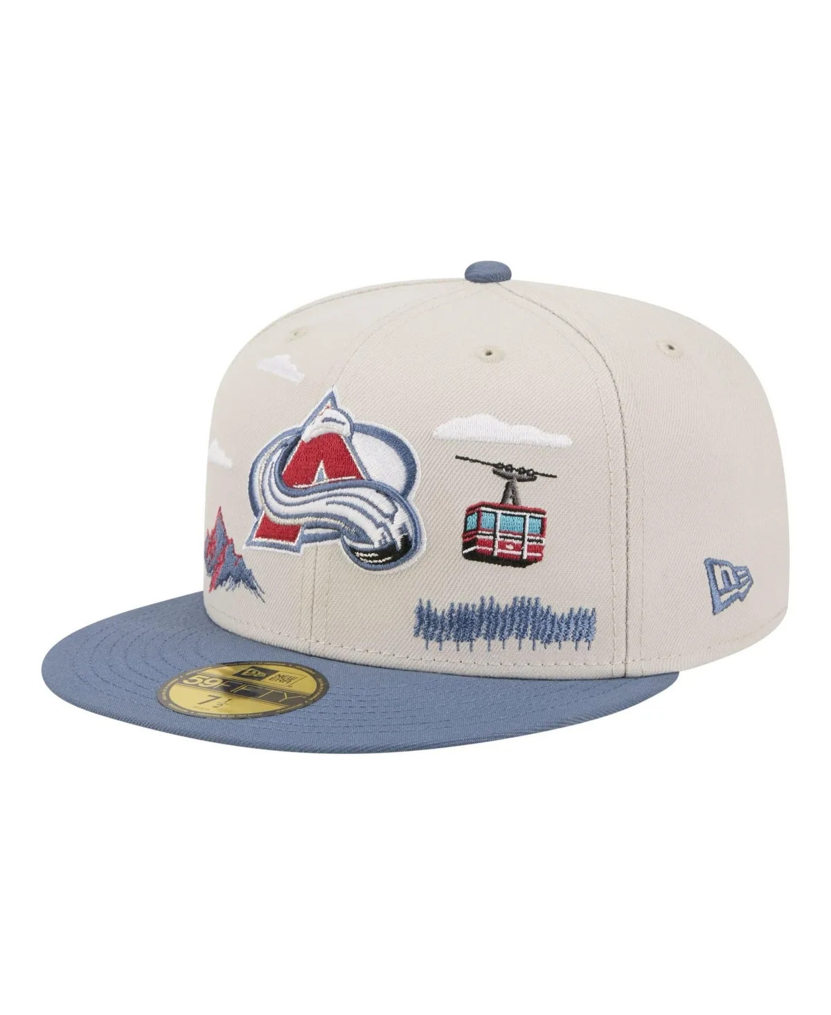 Colorado Avalanche Localized City Icon 59FIFTY Fitted Hat by New Era