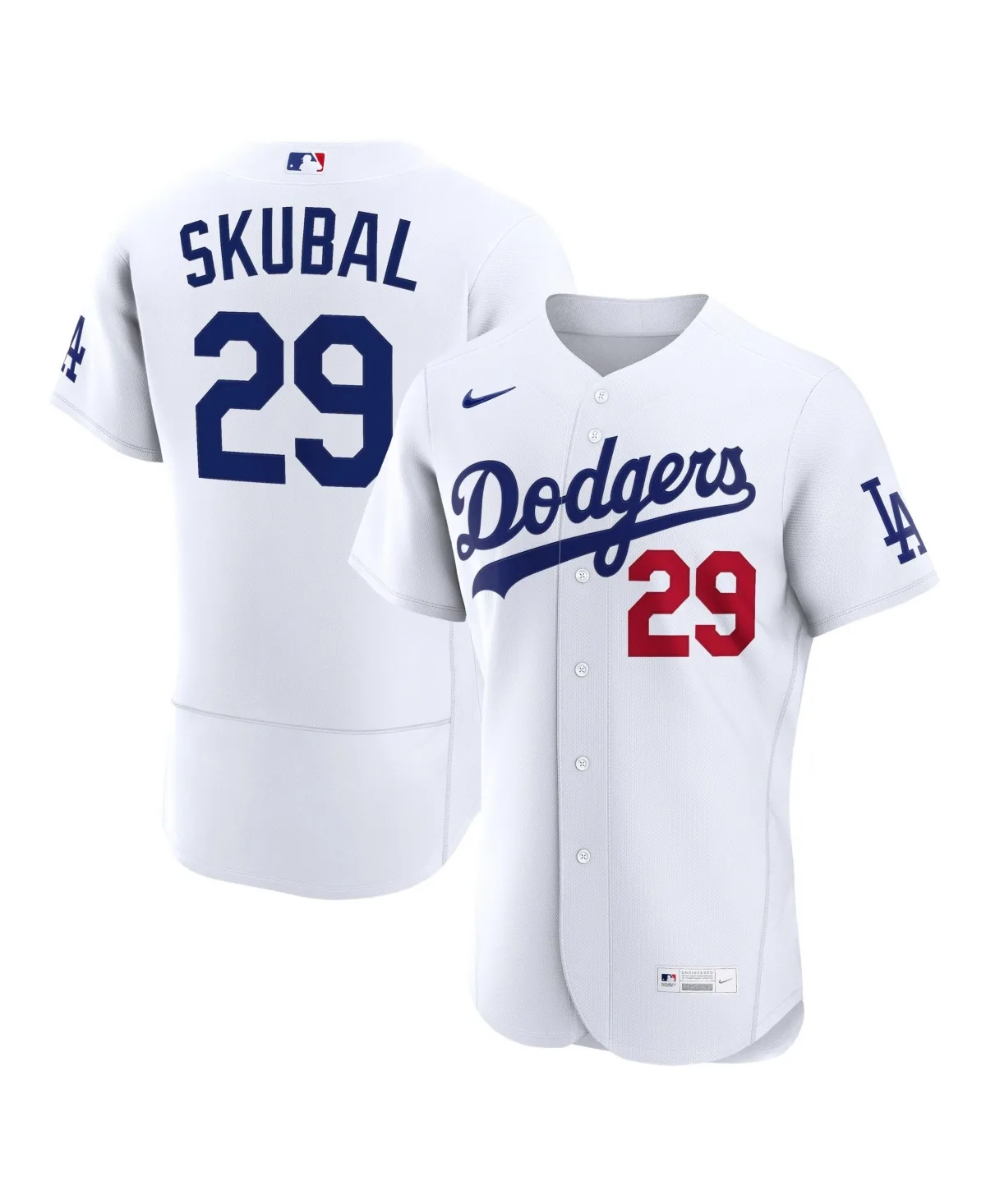 Tarik Skubal Los Angeles Dodgers Home Authentic Jersey by Nike