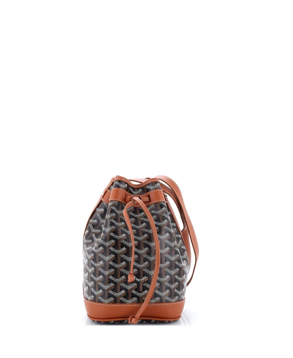 Pre-Owned Goyard Petit Flot Coated Canvas Bucket Bag by Pre Owned Goyard