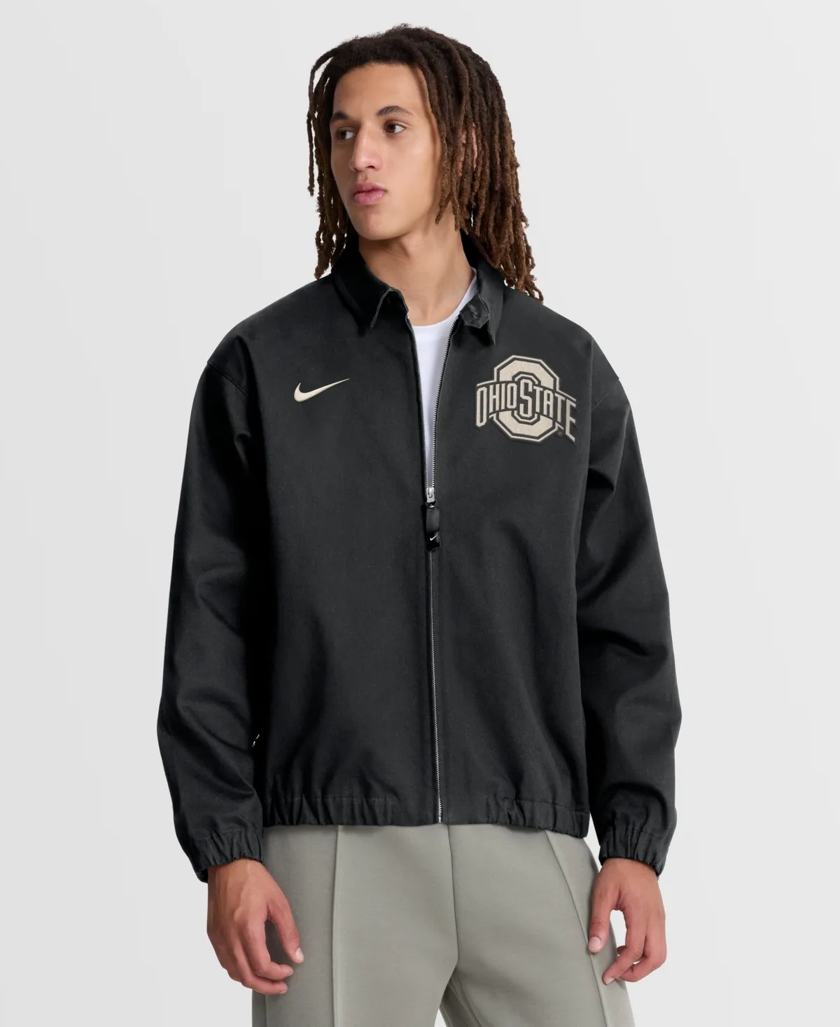 Ohio State Buckeyes Local Full-Zip Twill Jacket