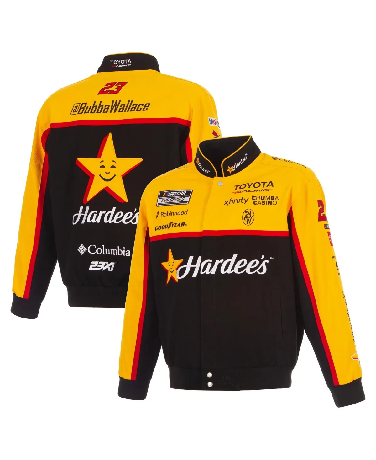 Nascar Graphic Bomber Jacket by JH Design