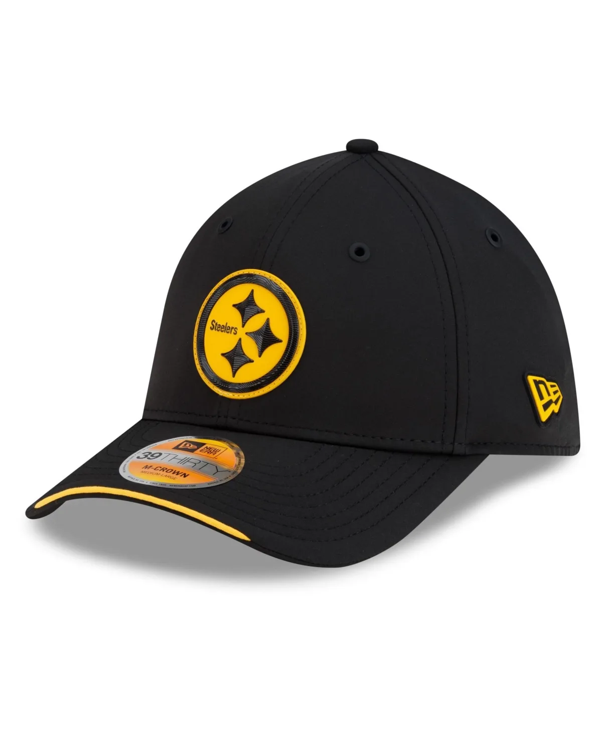 Pittsburgh Steelers 2026 Sideline 39THIRTY M-Crown Flex Hat by New Era
