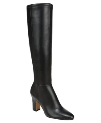Flexa Joicy Round Toe Zip Tall Boots - Faux Leather by Franco Sarto