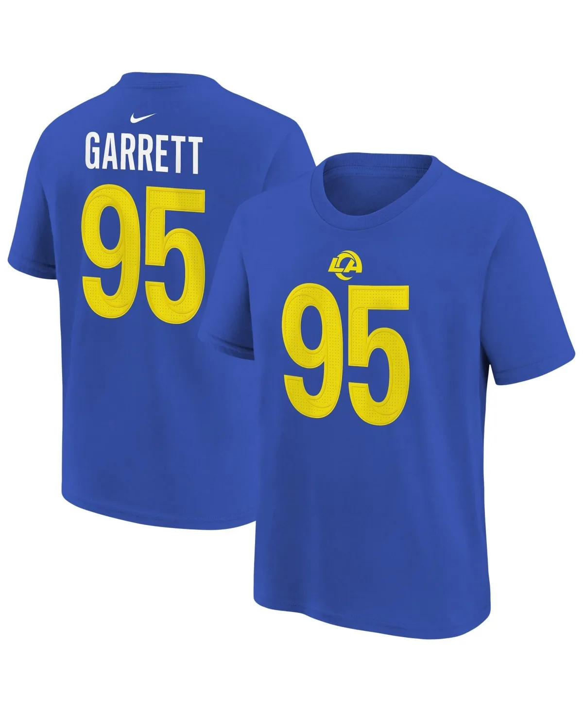 Myles Garrett Los Angeles Rams Name Number T-Shirt by Nike