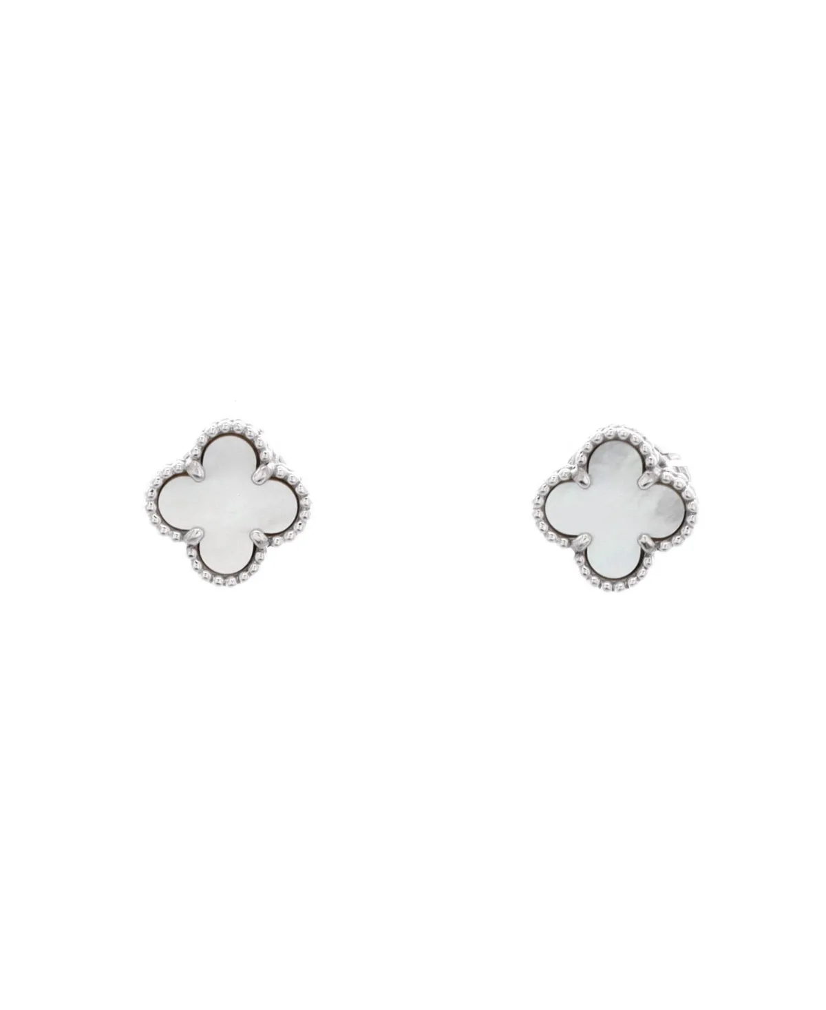 Pre-Owned Van Cleef and Arpels Sweet Alhambra Stud Earrings