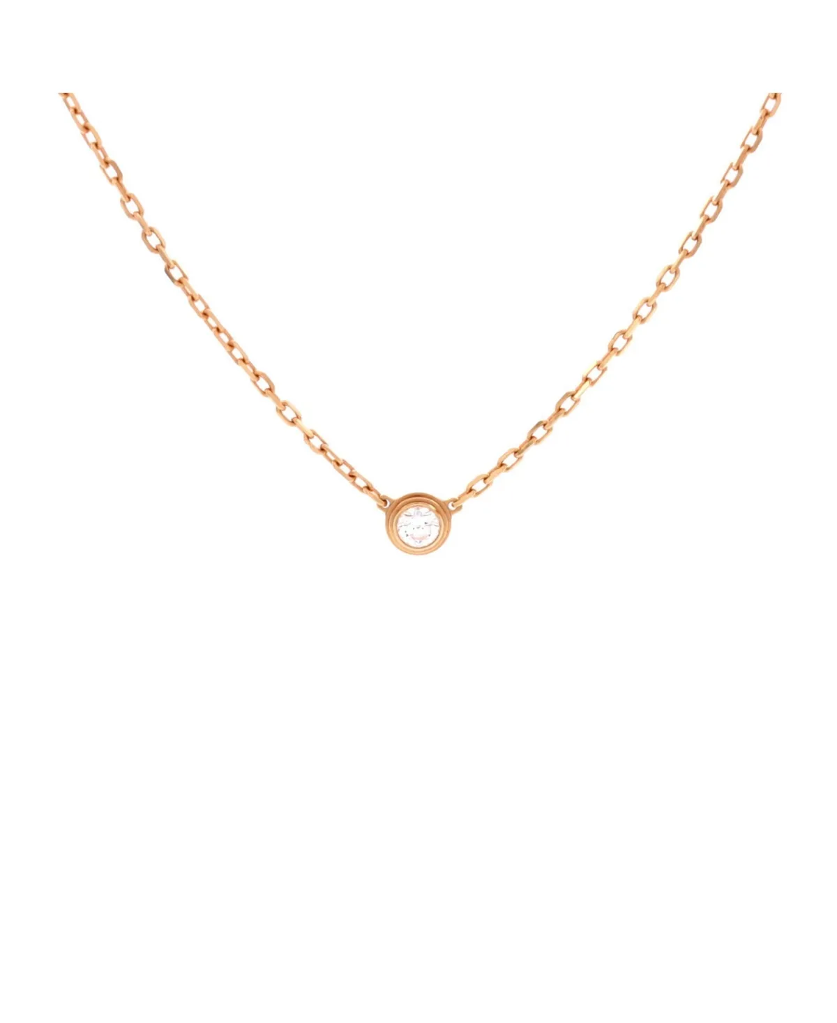 Pre-Owned Cartier D'Amour Pendant Necklace