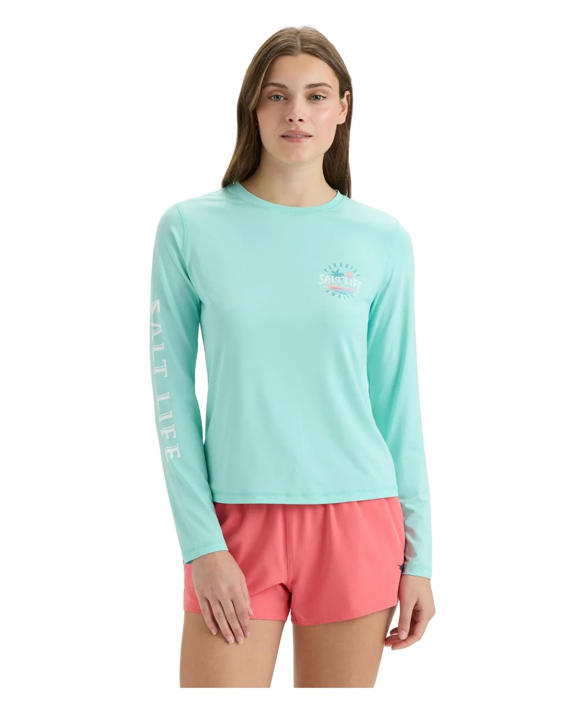 Paradise Awaits Performance Long Sleeve Tee by Salt Life