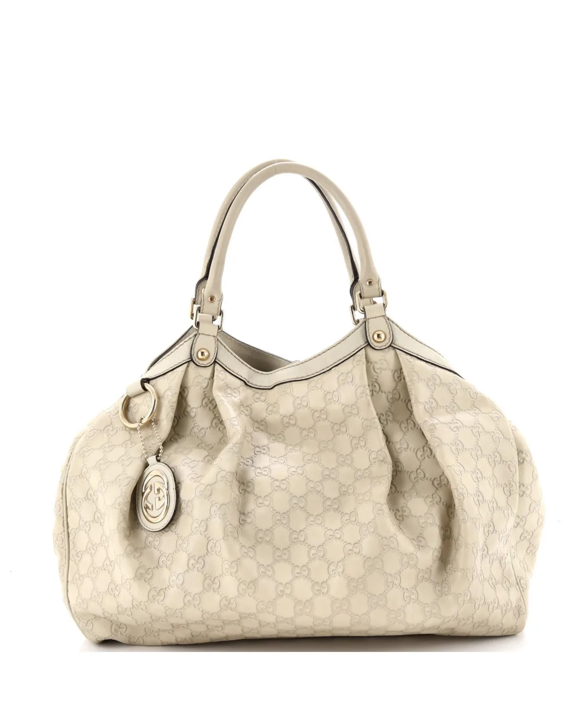 Pre-Owned Gucci Large Sukey Tote Guccissima Leather by Gucci