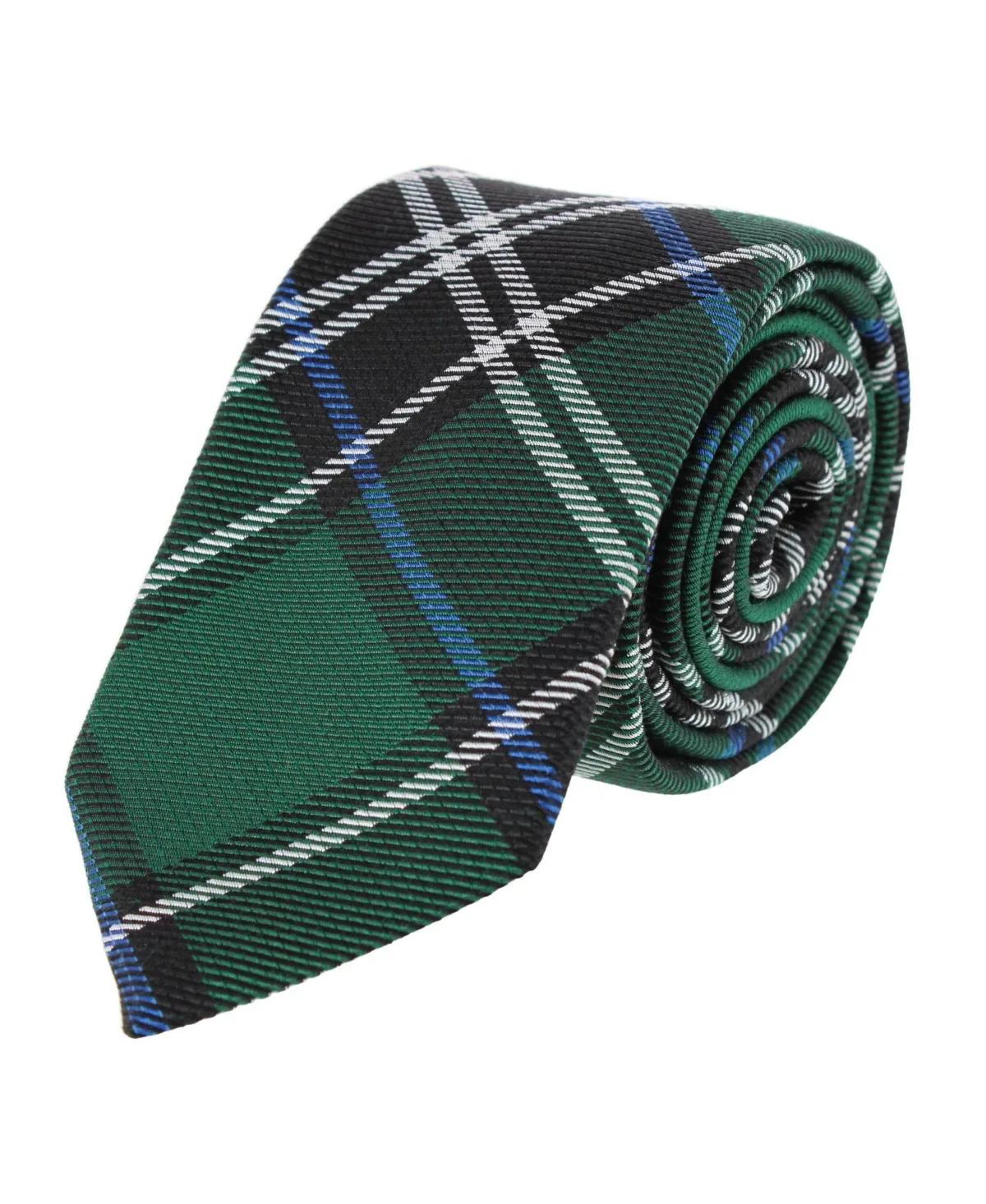Jarlath Tartan Plaid Wool Blend Necktie by Trafalgar