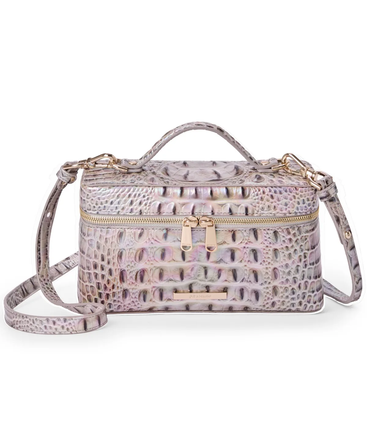 Charlene Melbourne Small Leather Crossbody Handbag by Brahmin