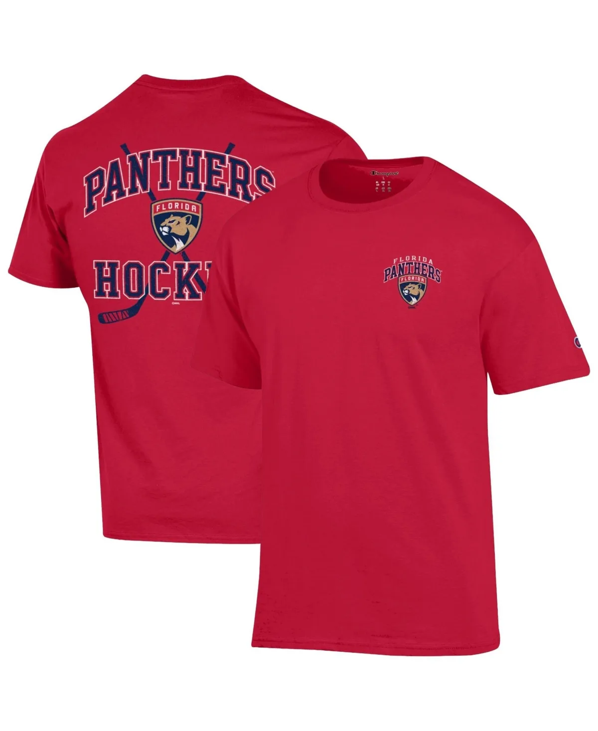 Florida Panthers Stick with It Graphic T-Shirt by Champion