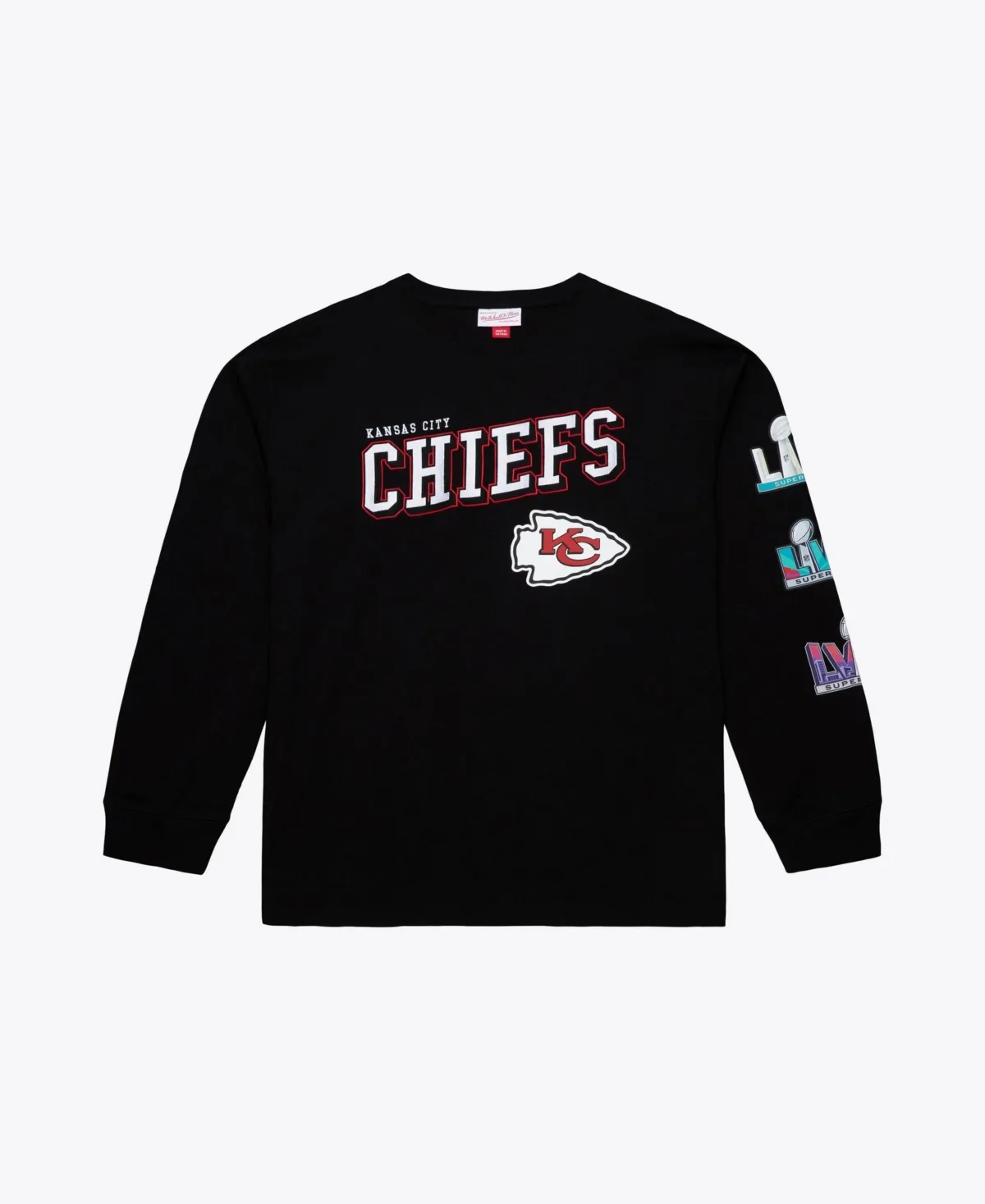 Kansas City Chiefs Training Camp Long-Sleeve Crewneck Graphic T-Shirt