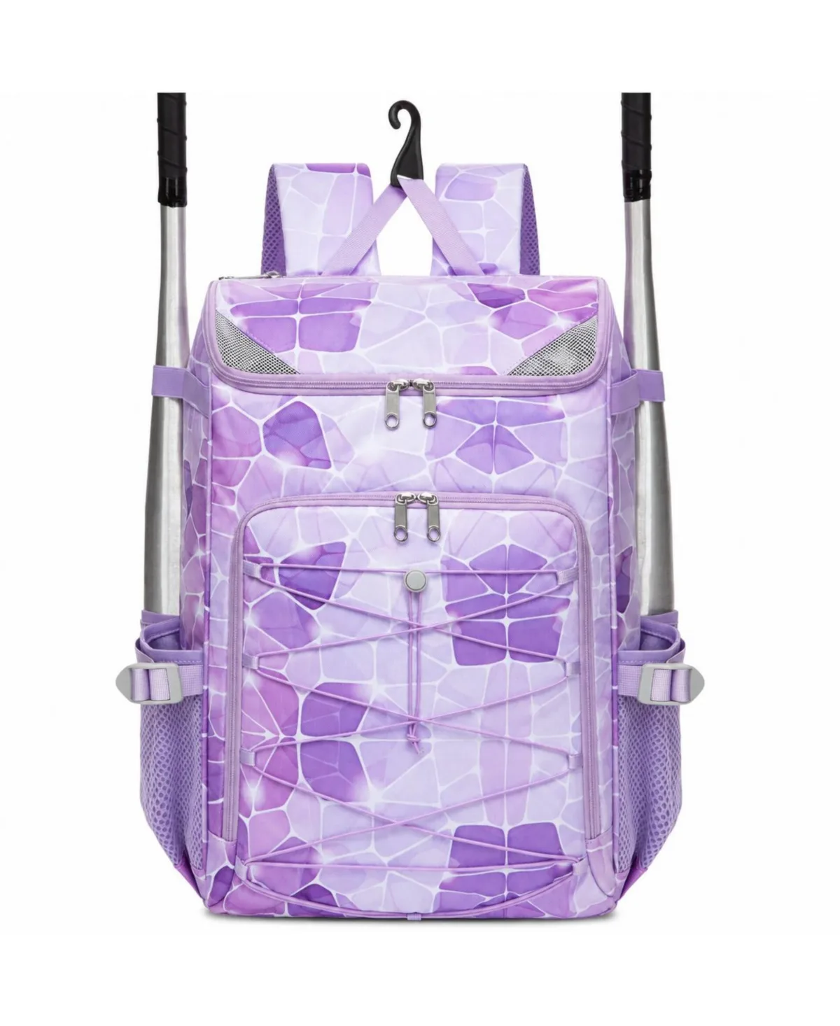 Baseball Softball Gear Backpack with Bat Sleeves Shoe Pocket and Comfort Straps by Peneyon