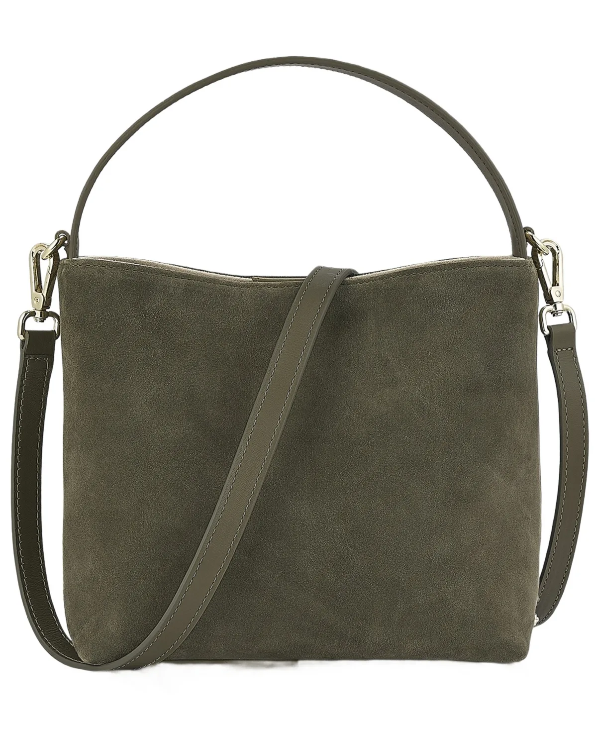 Tate Suede Small Crossbody Shoulder Handbag