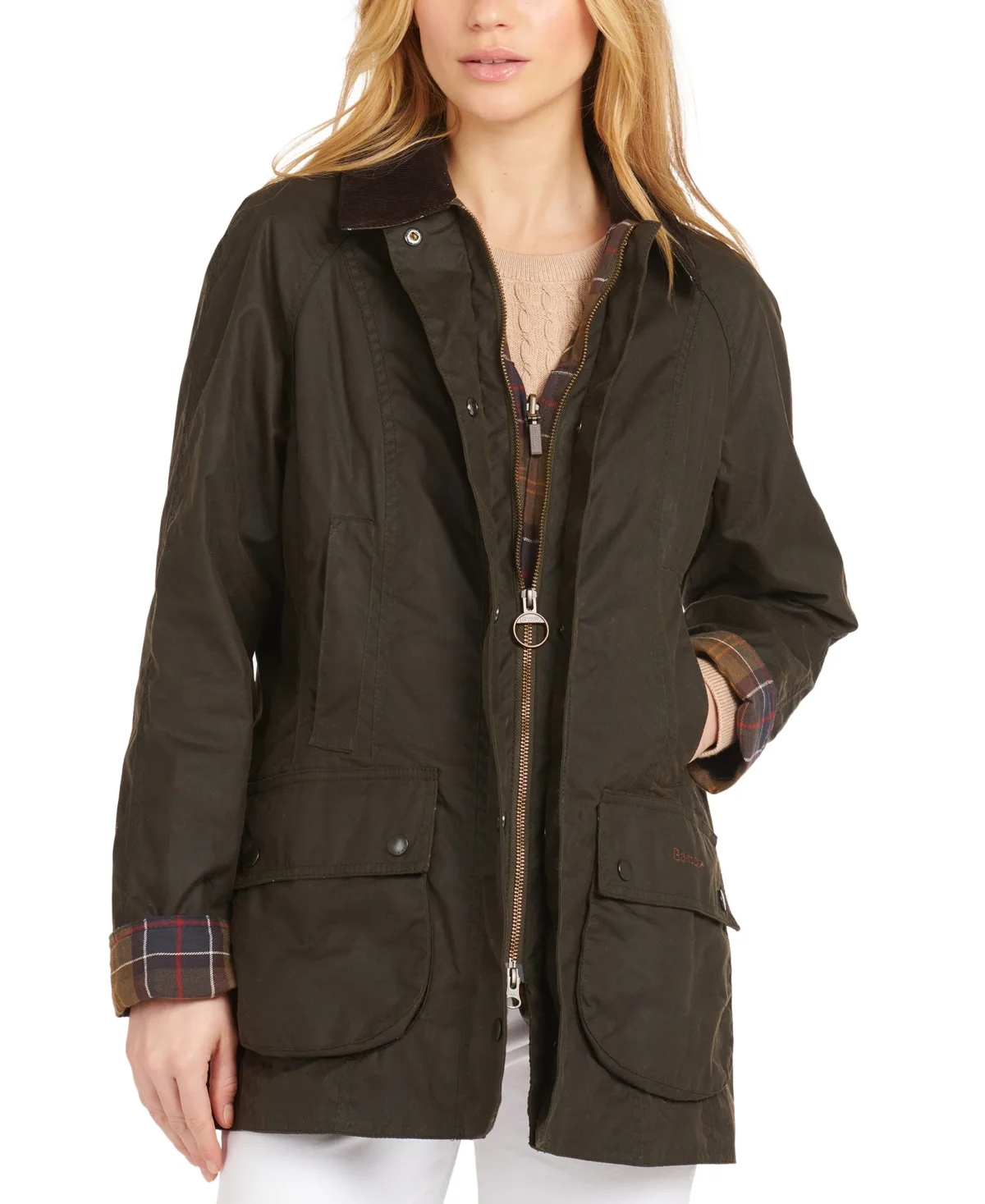 Beadnell Waxed Cotton Coat by Barbour