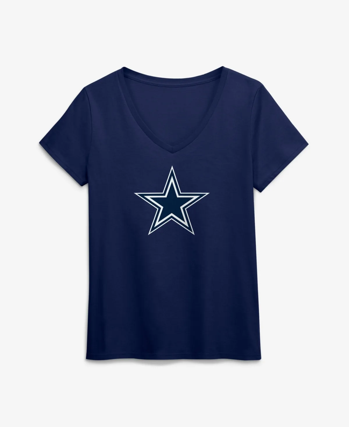 Dallas Cowboys V-Neck T-Shirt by Logo Athletic