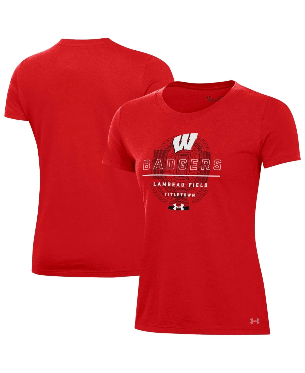 Screen Print Crew Neck T-Shirt by Under Armour