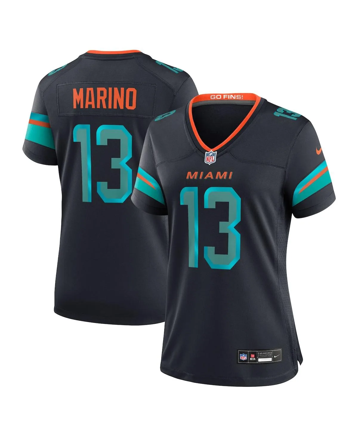 Dan Marino Miami Dolphins 2025 Rivalries Collection Retired Player Game Jersey by Nike
