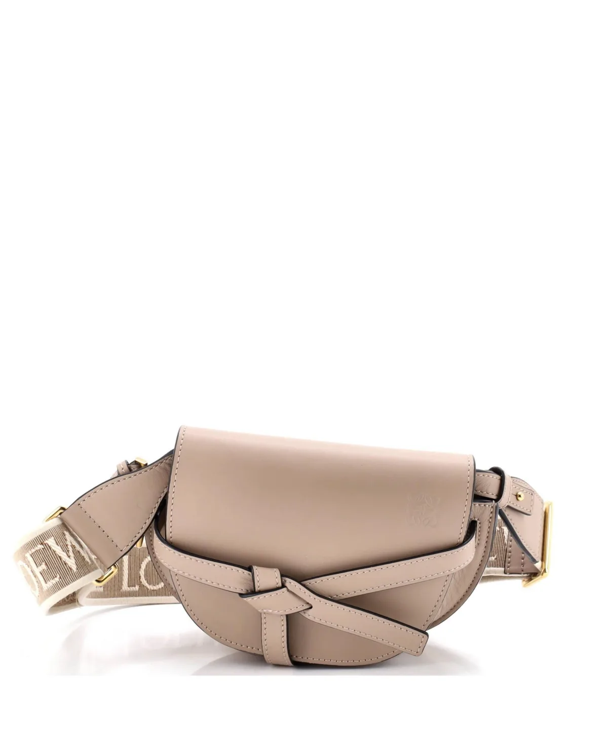 Pre-Owned Loewe Gate Dual Crossbody Mini Leather Shoulder Bag by LOEWE