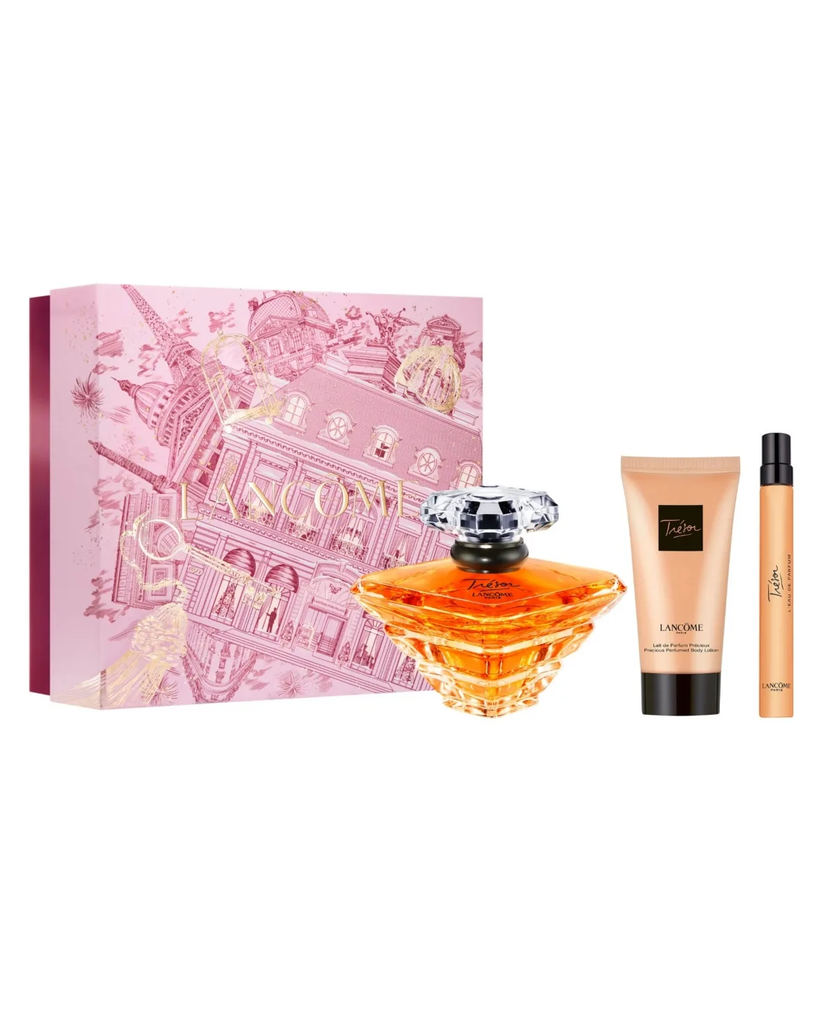 3-Piece Tresor Eau De Parfum Spray & Body Lotion Set by Lancôme
