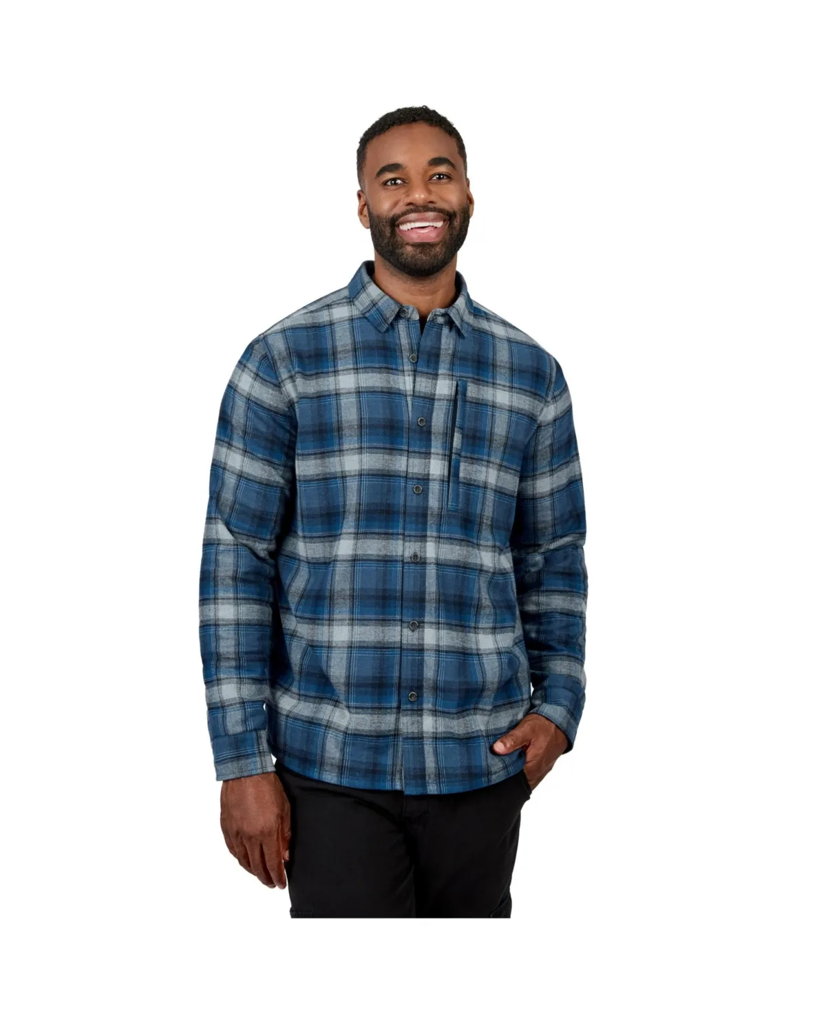 Easywear Ii Fleece Lined Flannel Shirt