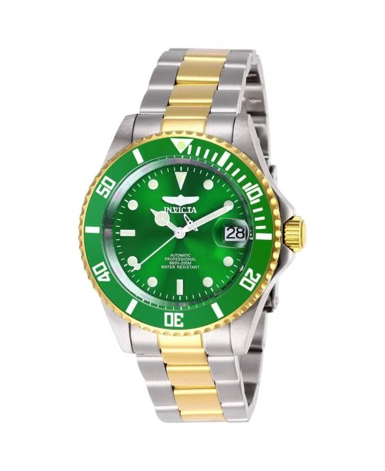 Automatic Pro Diver 3-Hand Water-Resistant Two-Tone Stainless Steel Watch, 40mm