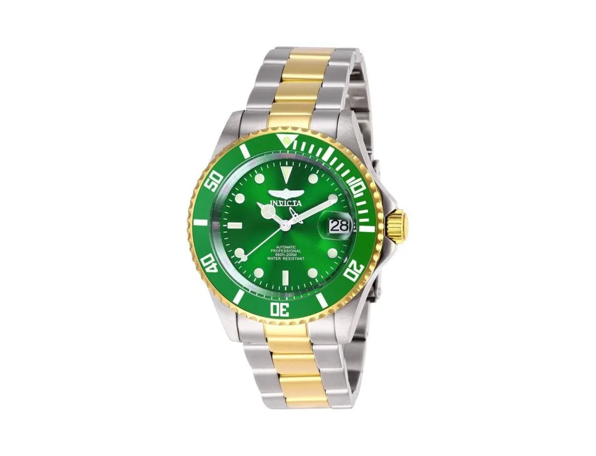 Automatic Pro Diver 3-Hand Water-Resistant Two-Tone Stainless Steel Watch, 40mm
