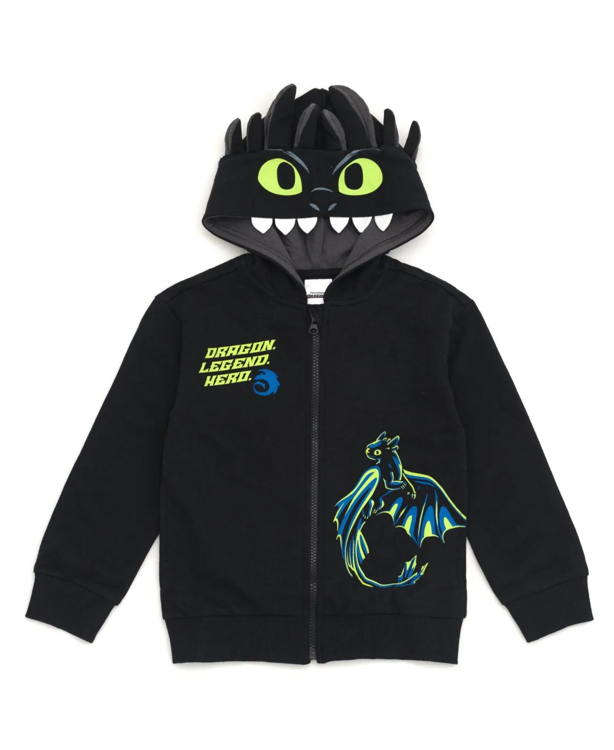 How to Train Your Dragon Toothless Fleece Cosplay Hoodie by Dragon