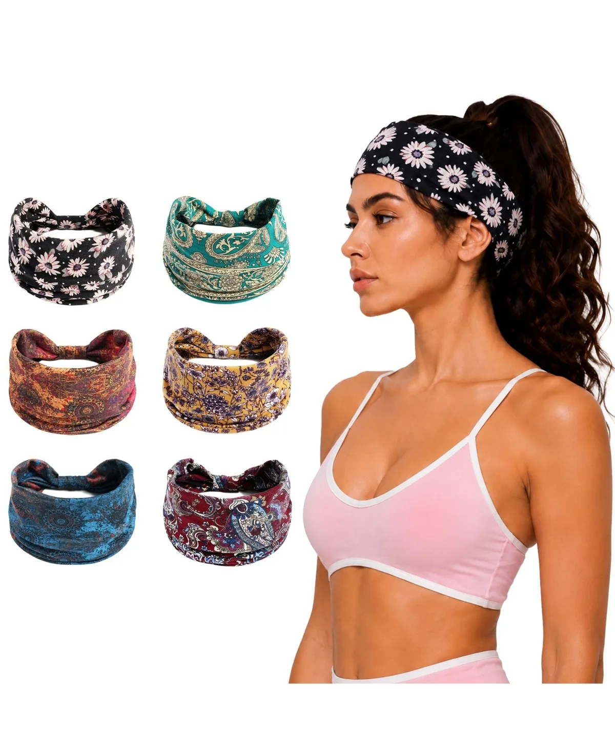 Non-Slip Wide Headband by Peneyon