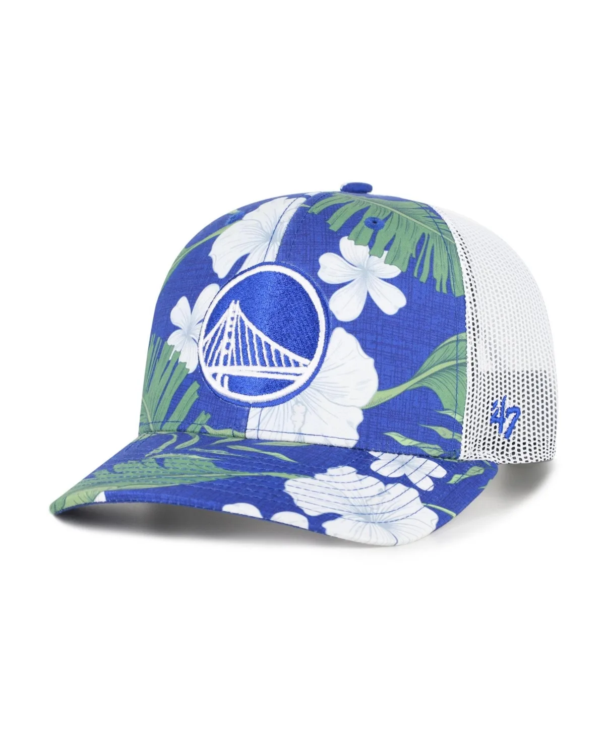 Golden State Warriors Beach Side Trucker Adjustable Hat by 47 Brand