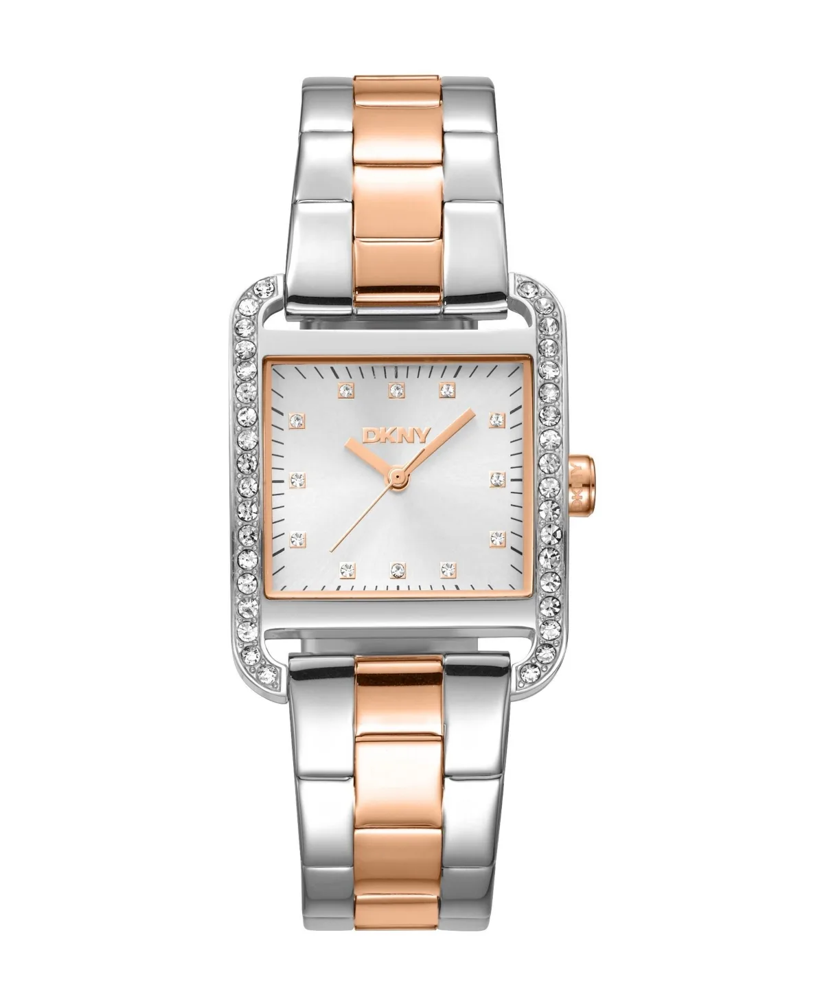 Iconic Quartz Stainless Steel Bracelet Watch, 27mm by DKNY